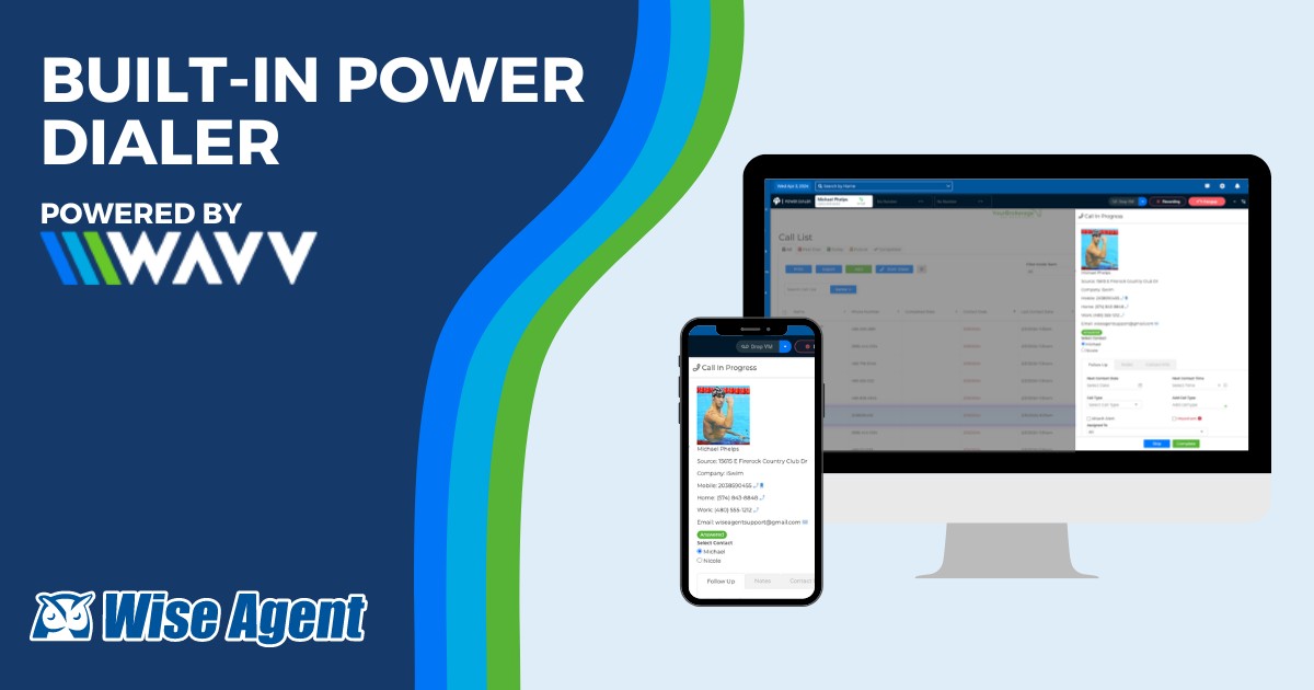 Wise Agent Adds Built-in Power Dialer for Real Estate Agents
