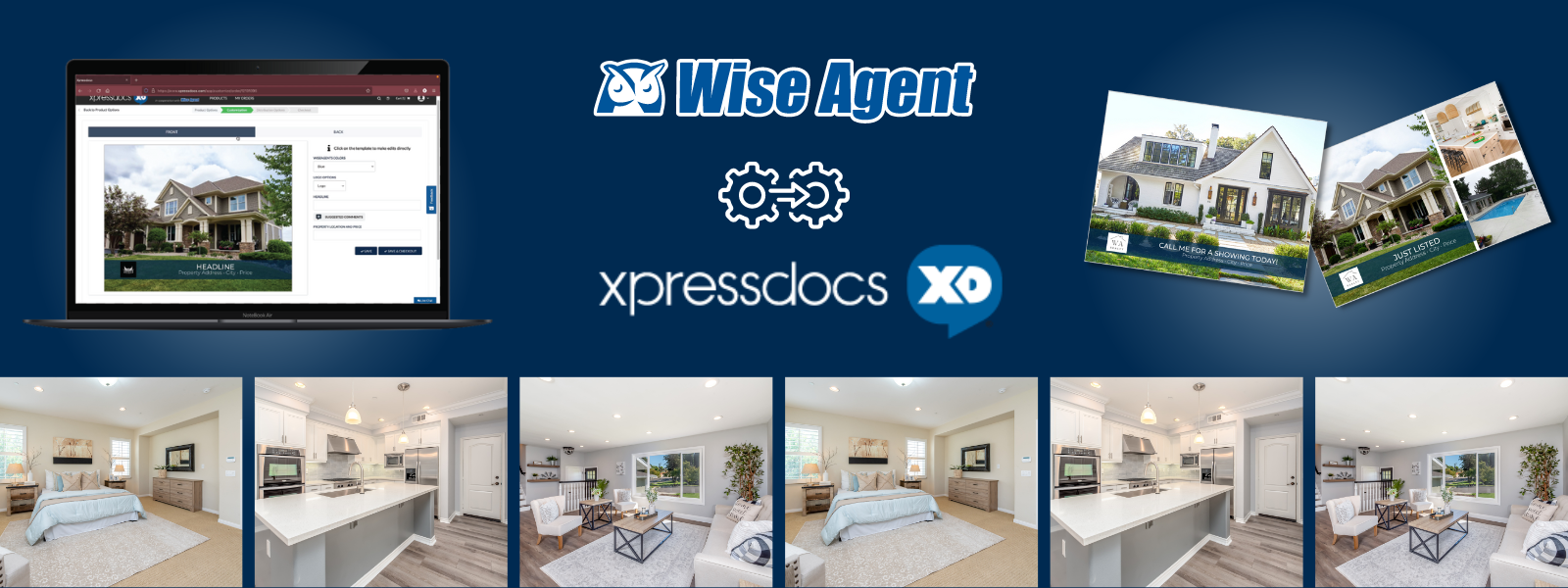 Send Real Estate Postcards to Your Database with Wise Agent